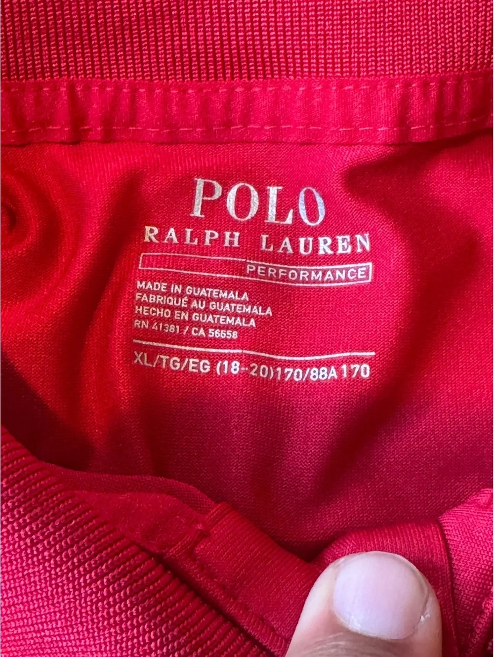 Polo Ralph Lauren, Classic Fit Performance(0075)